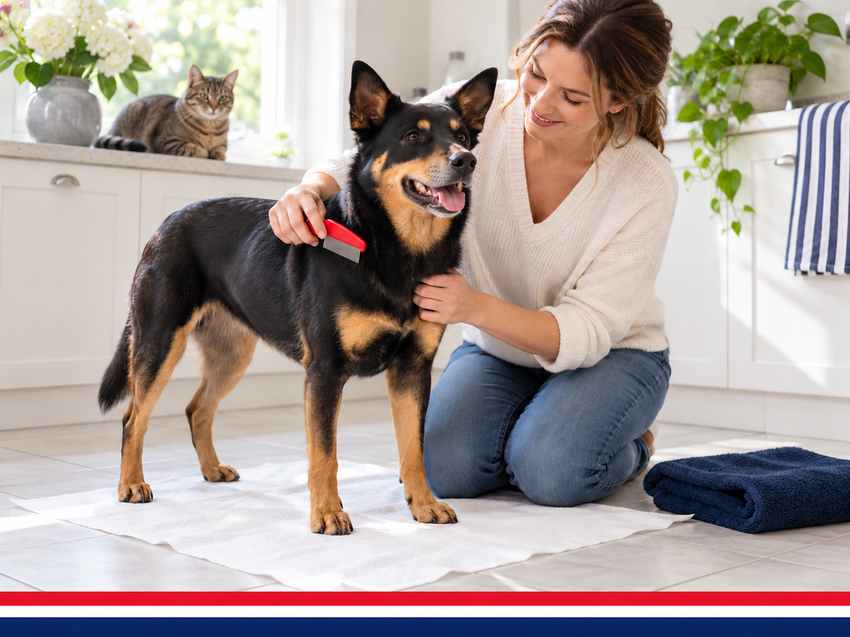 Treating dogs and cats for fleas in NZ
