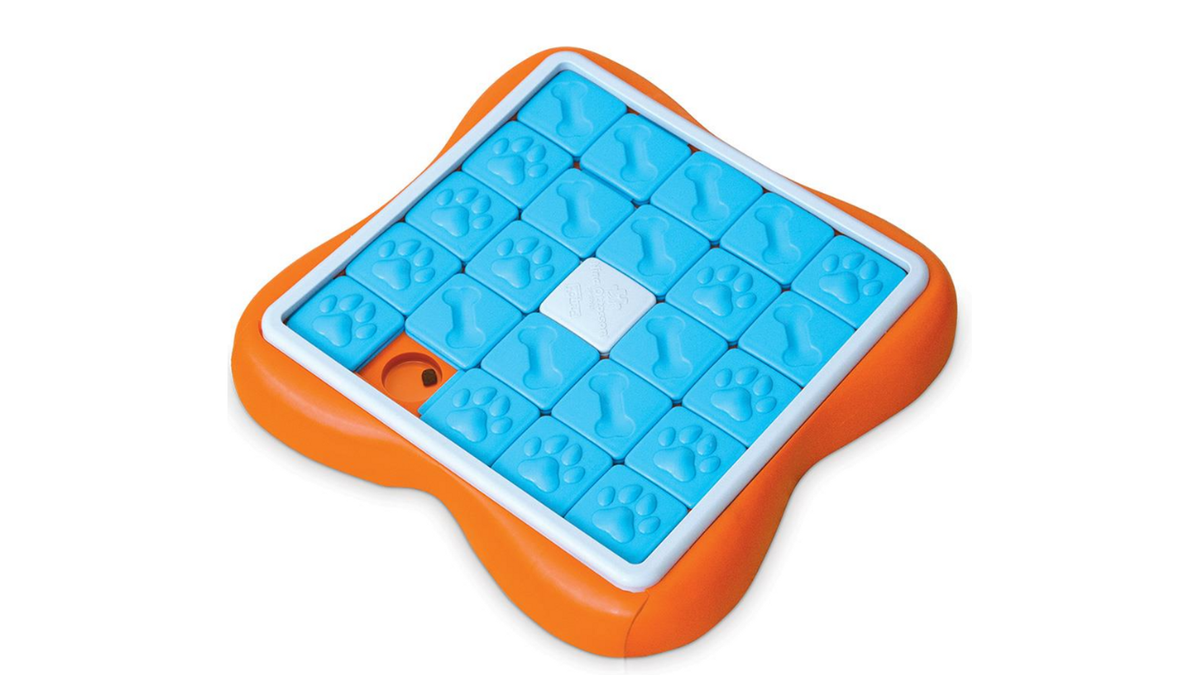 Nina Ottosson Challenge Slider Interactive Dog Puzzle – Level 3