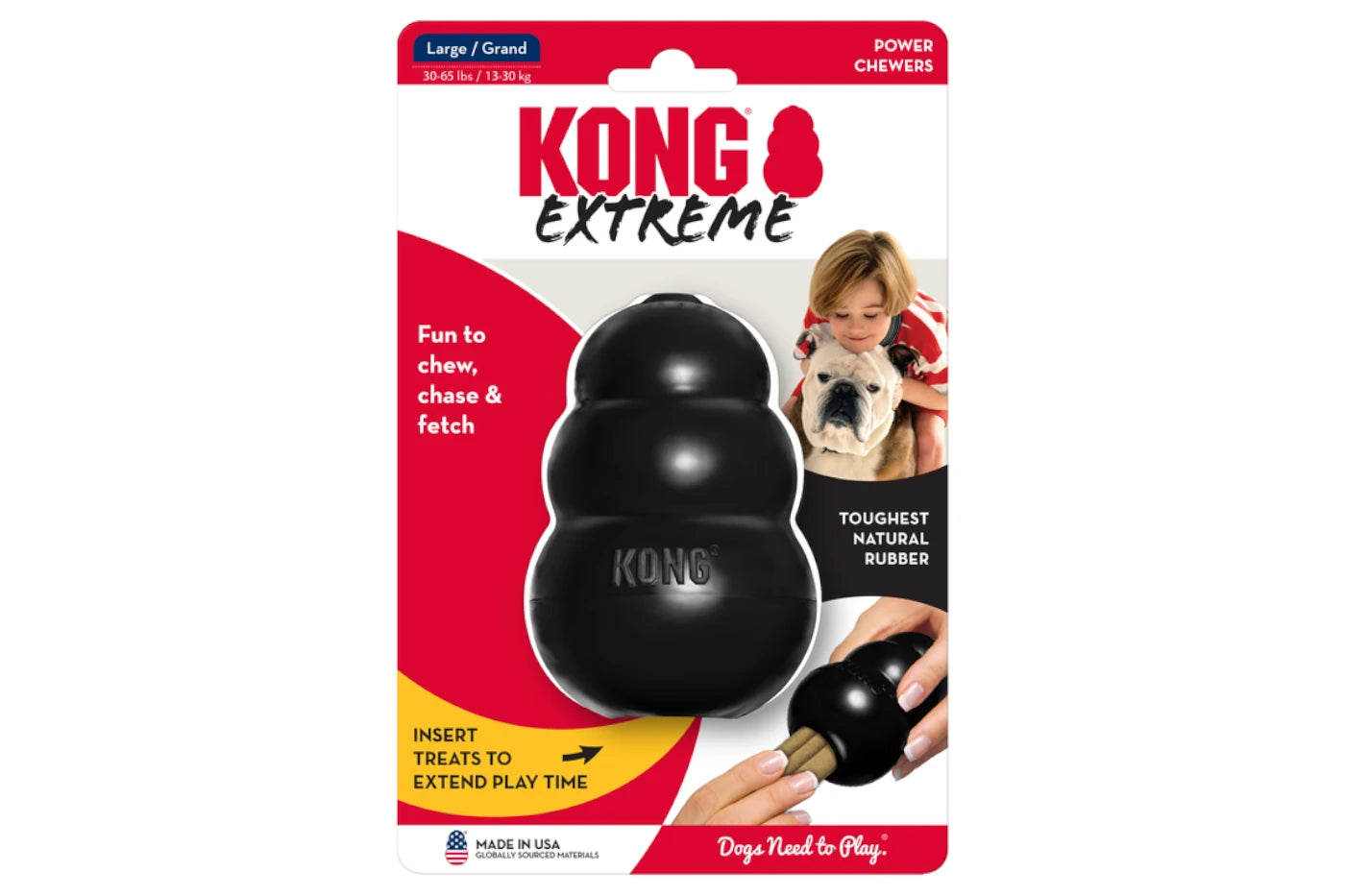 KONG Extreme Dog Toy - Large - Dog Toys