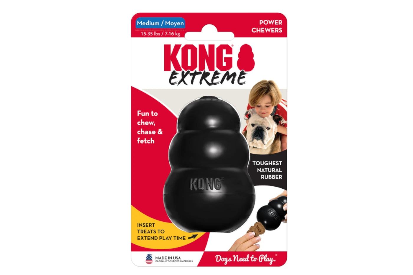 KONG Extreme Dog Toy - Medium - Dog Toys