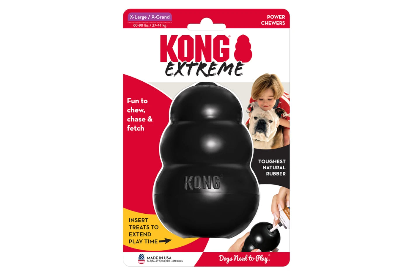 KONG Extreme Dog Toy - X Large - Dog Toys