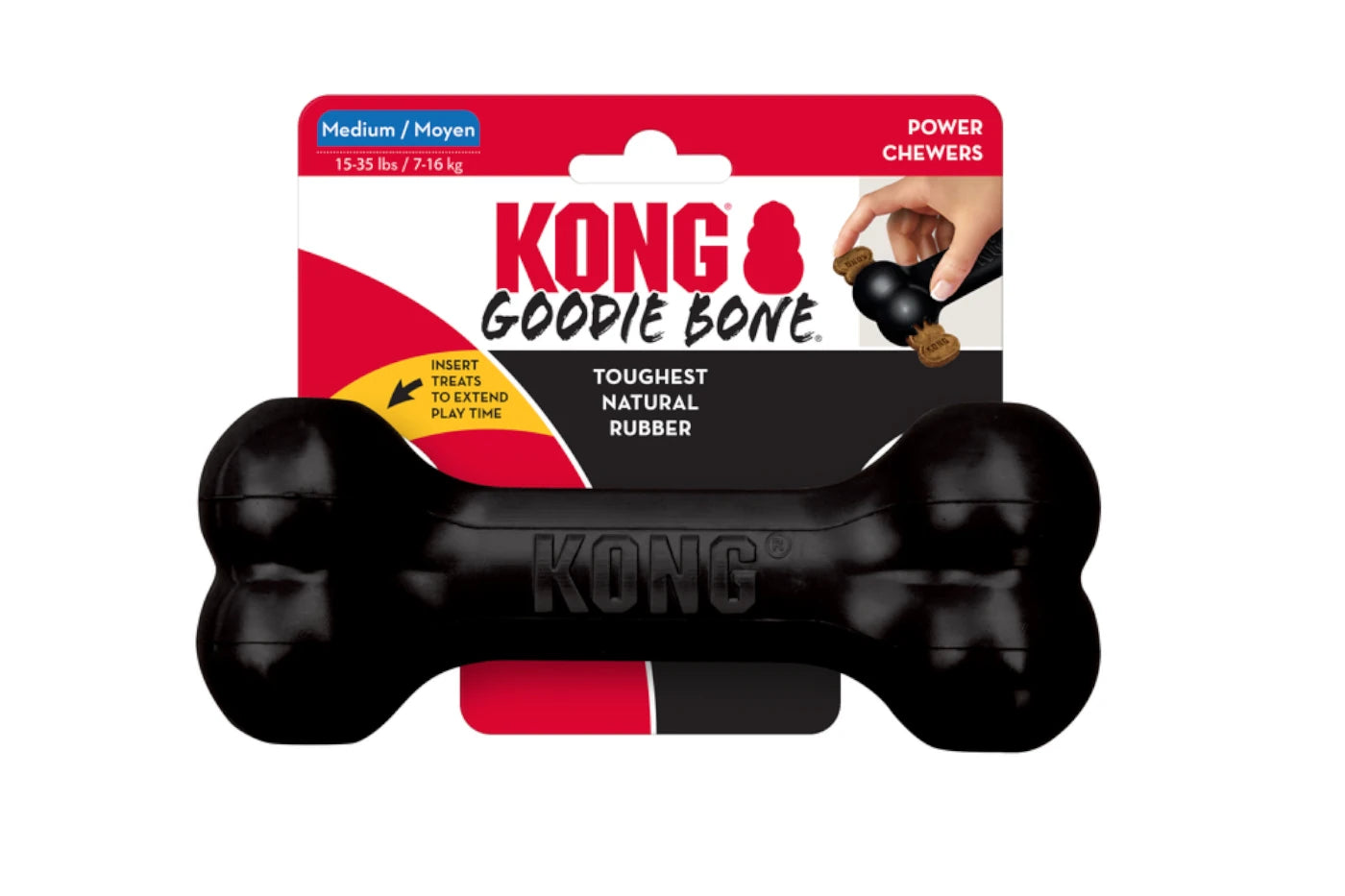 KONG Extreme Goodie Bone Dog Toy - Medium - Dog Toys