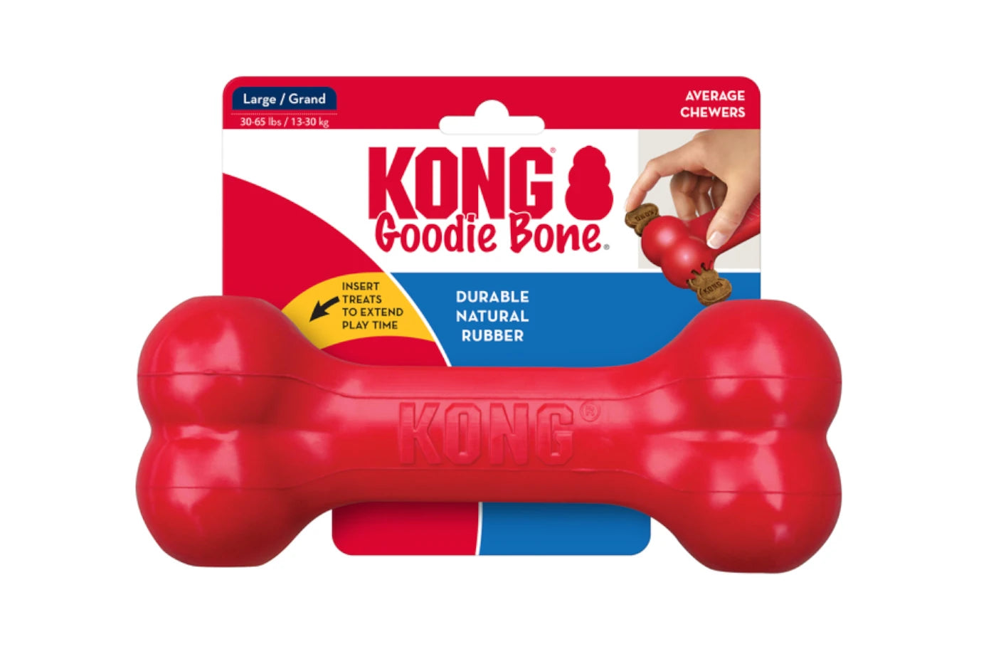 KONG Goodie Bone Dog Toy - Large - Dog Toys