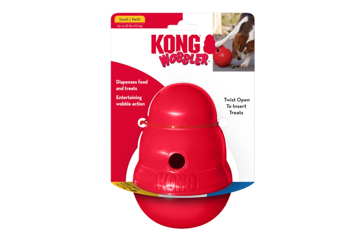 KONG Wobbler Dog Toy - Small - Dog Toys