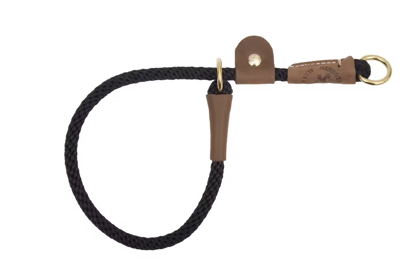 Mendota Pro-Trainer Slip Collar - 46 cm / Black - Dog Collars