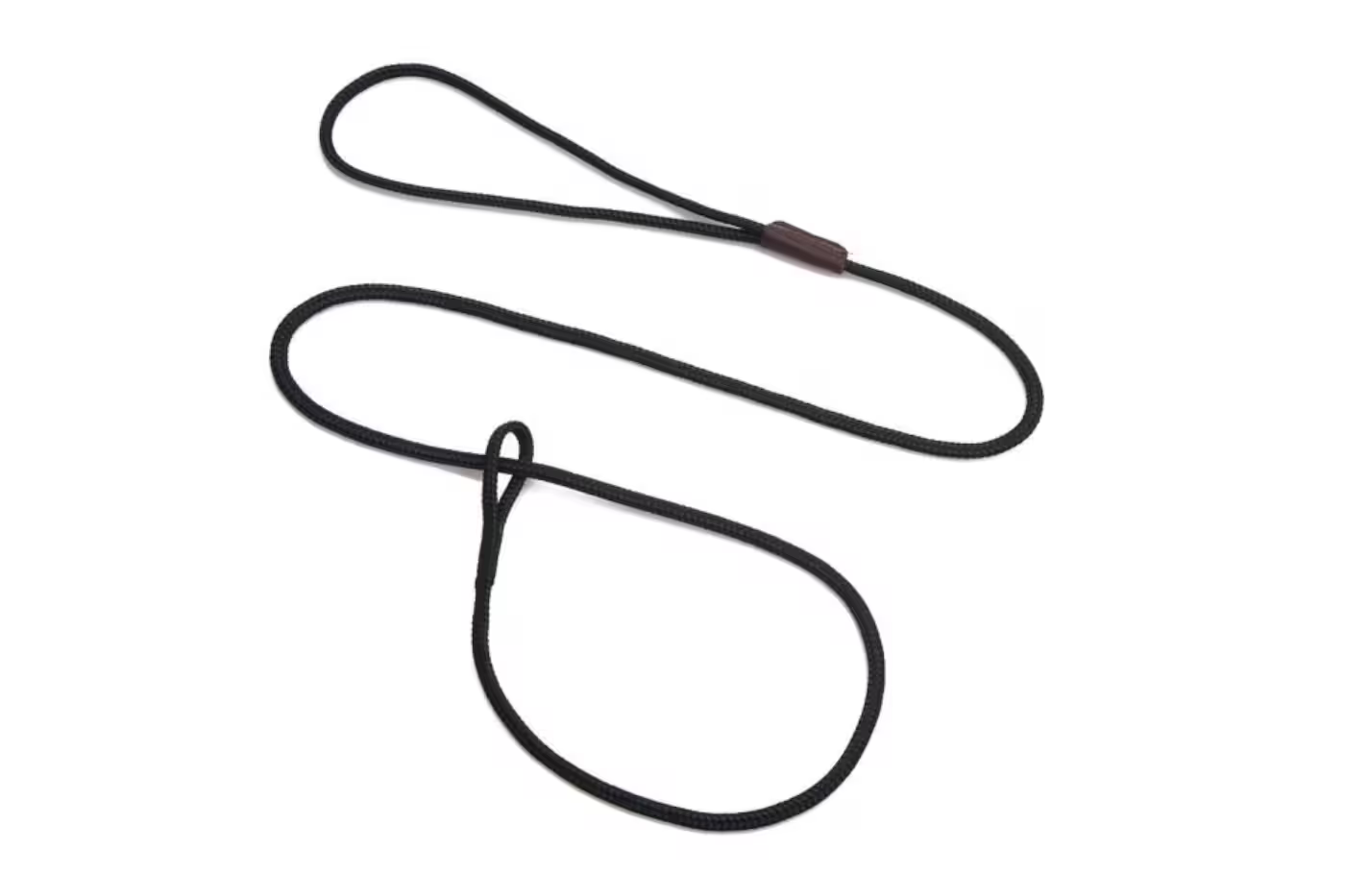 Mendota Show Loop Leads - Black - Dog Leads