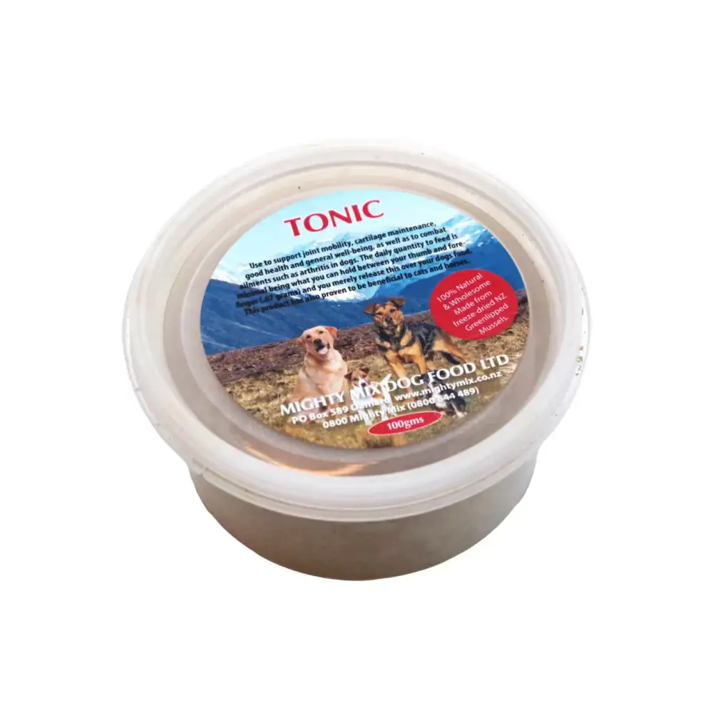 Mighty Mix Mussel Tonic Pet Health Supplement