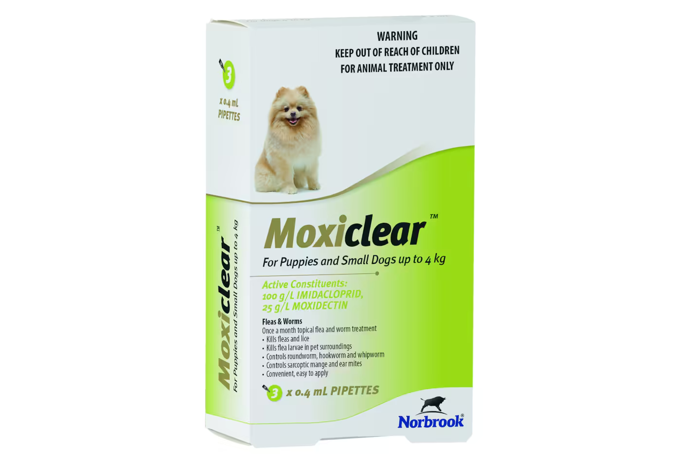 Moxiclear Flea and Worm Treatment for Dogs - Dog Flea and Worm Treatment