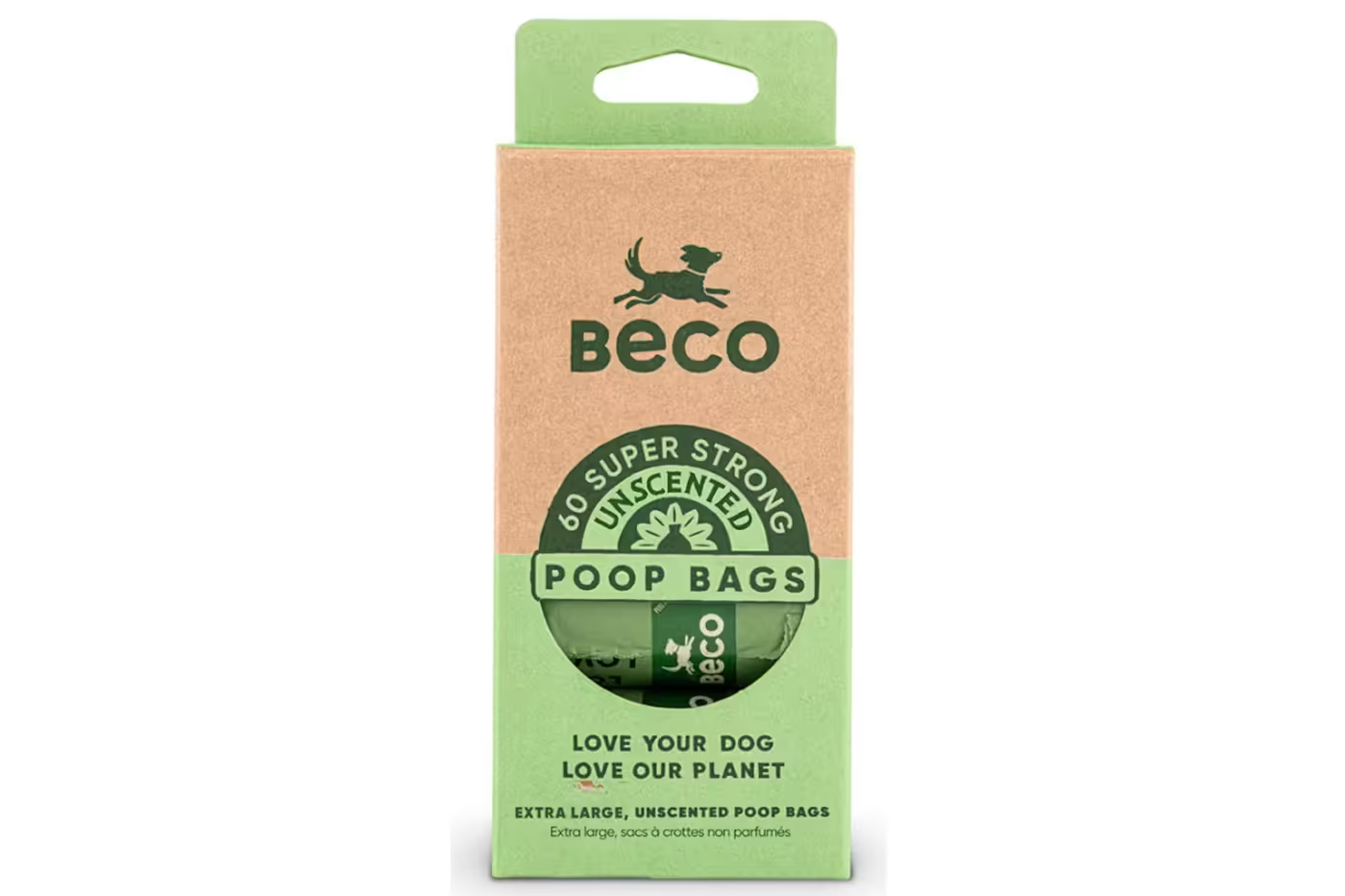 Beco Poop Bags - 60 Pack - Cat Flea and Worm Treatment