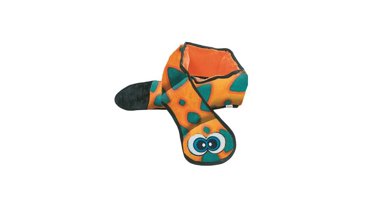 Outward Hound Invincibles Snake – Orange/Blue