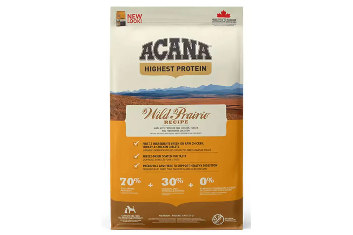 ACANA Highest Protein Wild Prairie Dry Dog Food 11.4kg