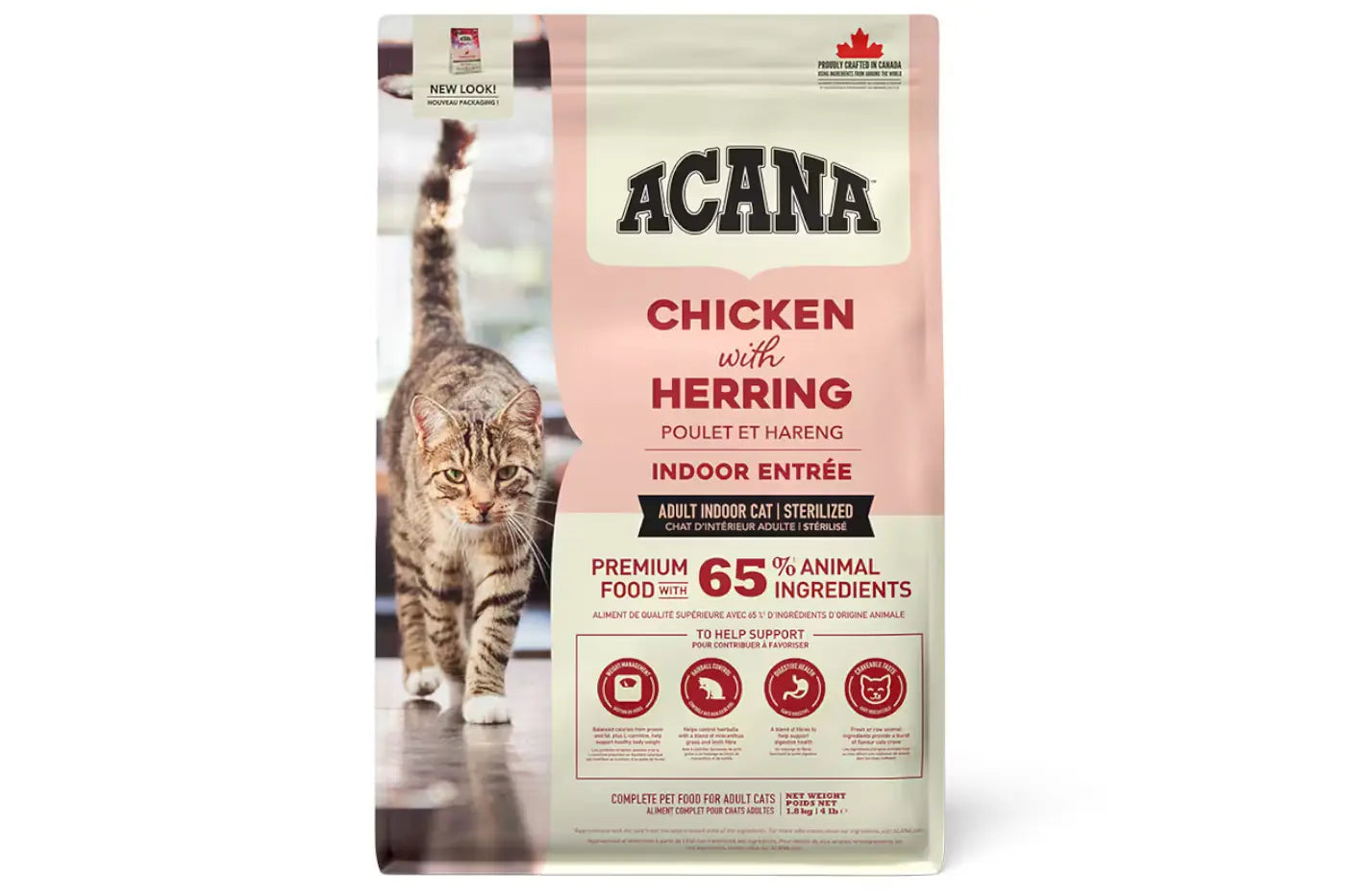 ACANA Indoor Entrée Cat Food 1.8kg Dry Cat Food