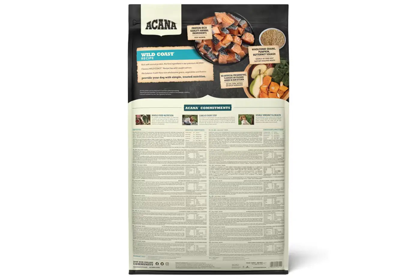 ACANA Wild Coast Dry Dog Food 14.5kg Dry Dog Food