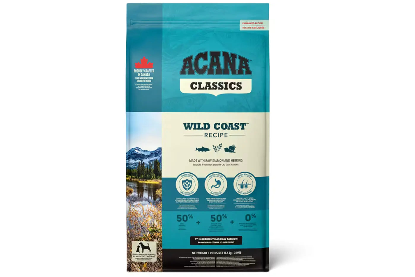ACANA Wild Coast Dry Dog Food 14.5kg Dry Dog Food