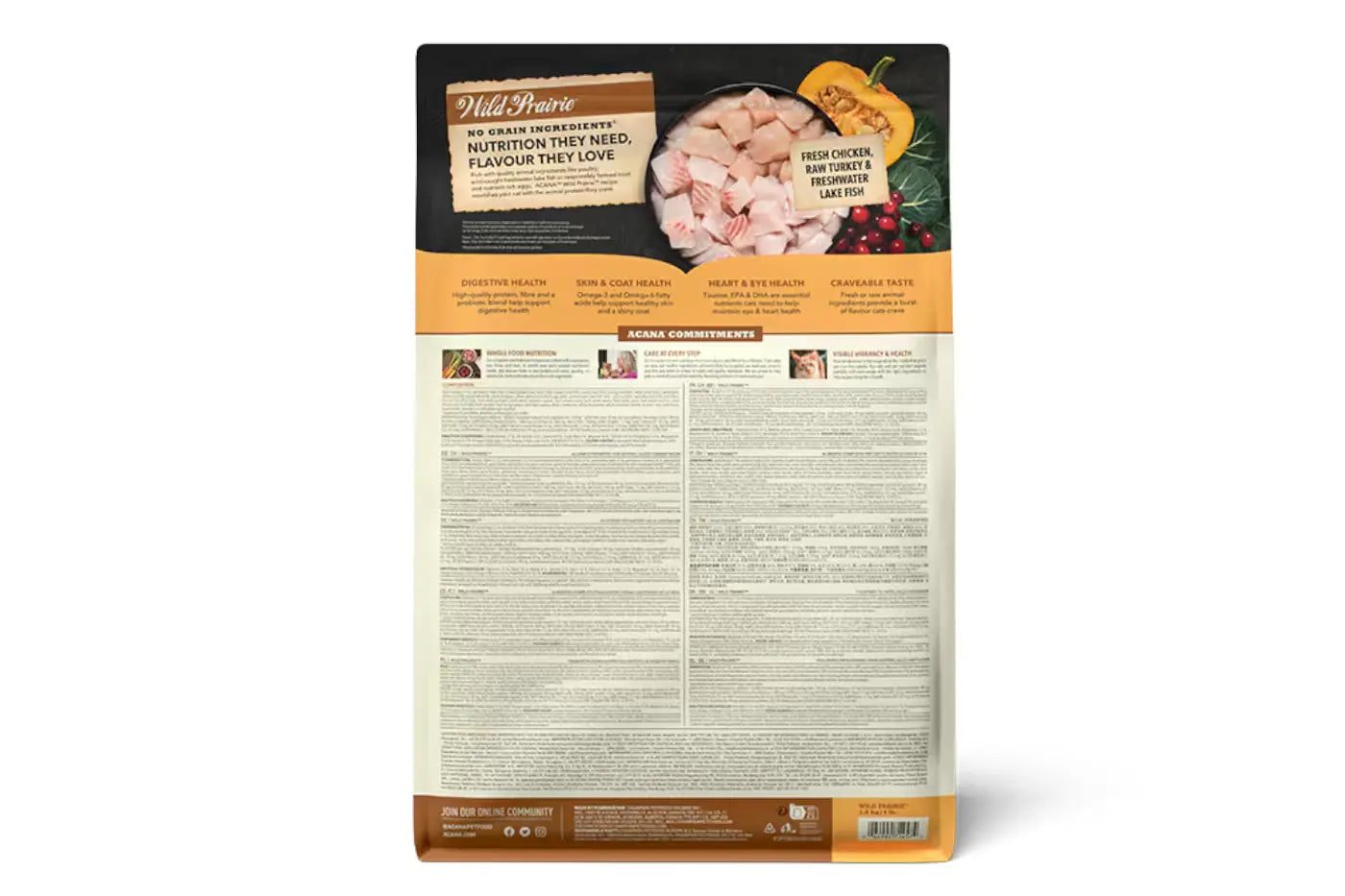 ACANA Wild Prairie Cat Food 1.8kg Dry Cat Food