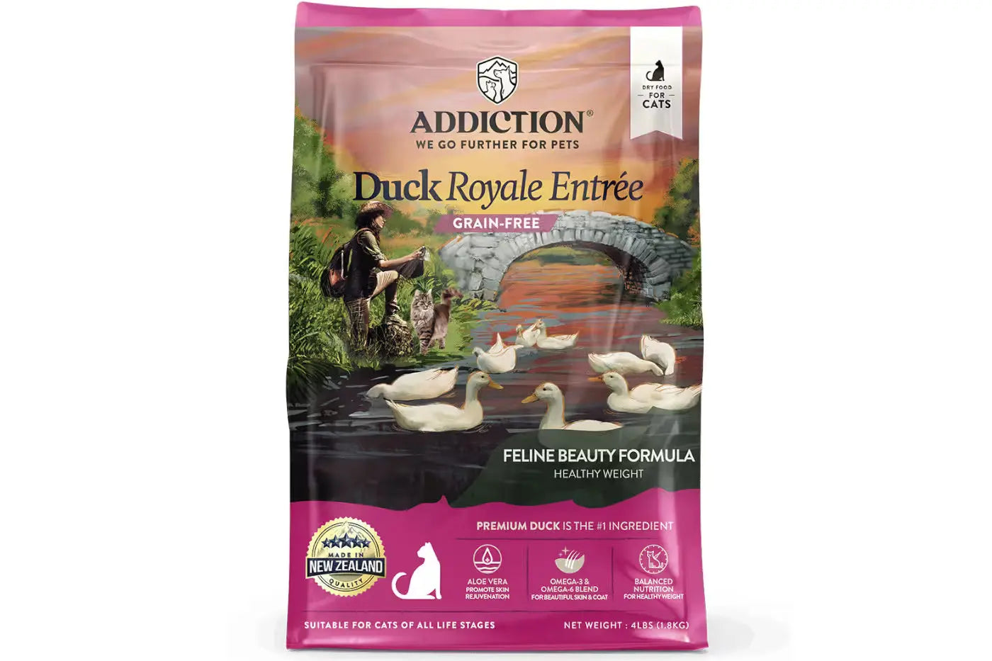Addiction Duck Royale Entree Dry Cat Food Dry Cat Food
