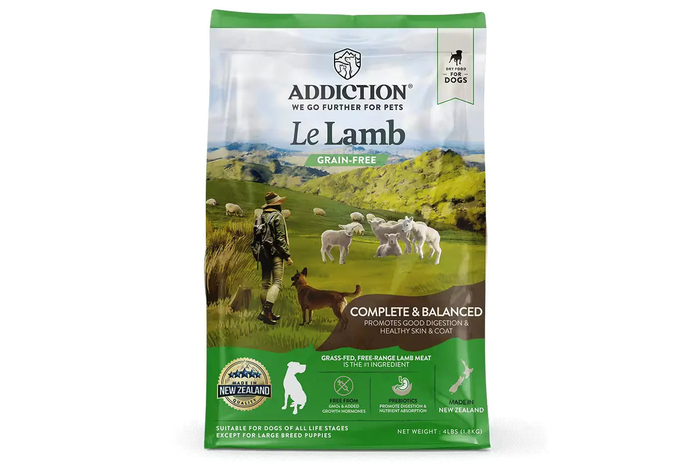 Addiction Le Lamb Dry Dog Food Dry Dog Food