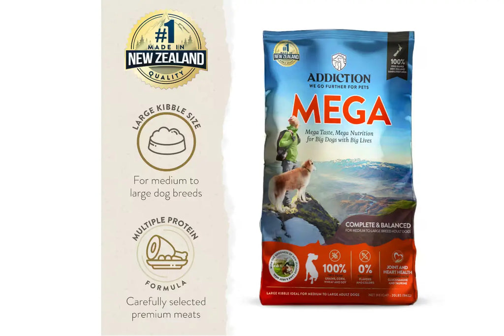 Addiction MEGA Lamb and Beef Dry Dog Food Dry Dog Food