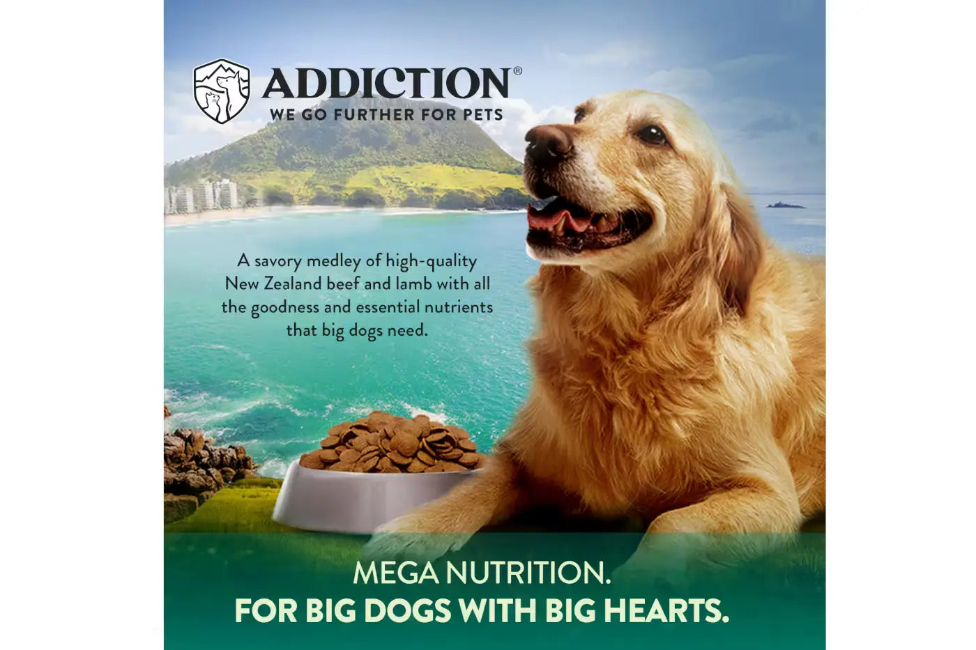Addiction MEGA Lamb and Beef Dry Dog Food Dry Dog Food