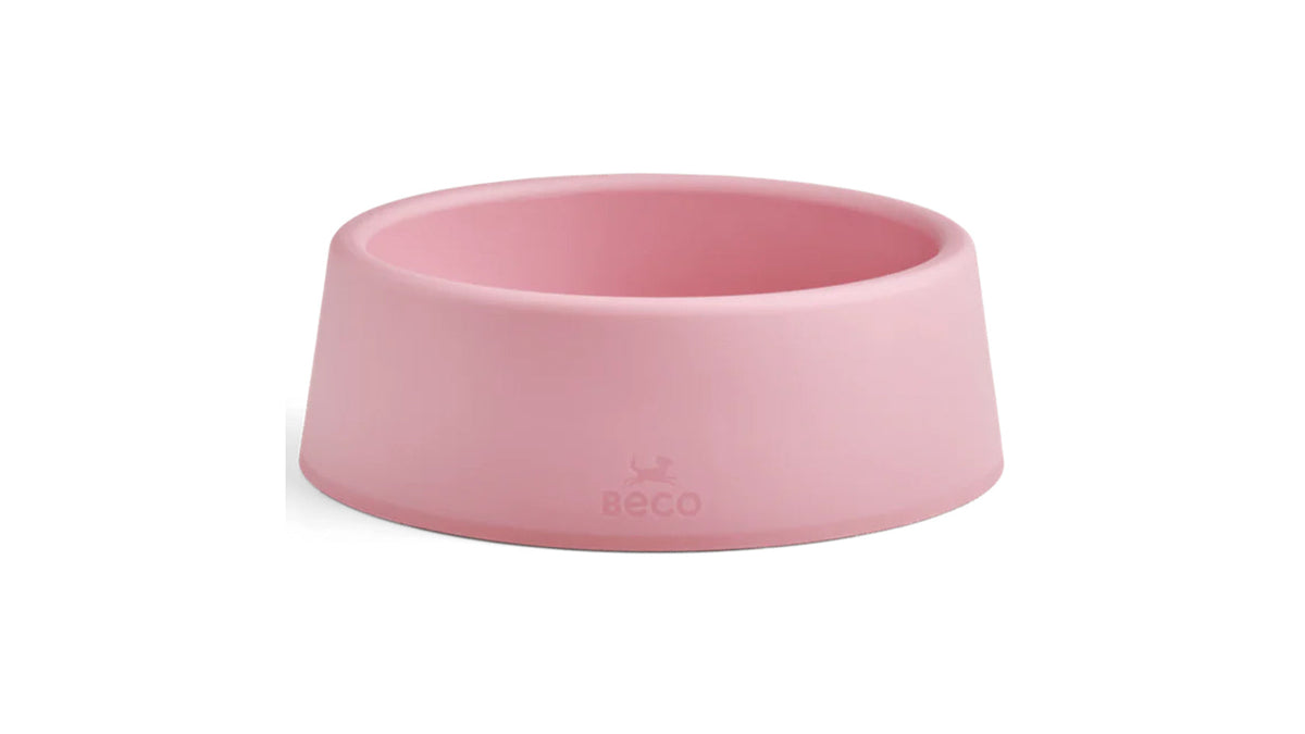Beco Steady Dog Bowl – Candy Pink