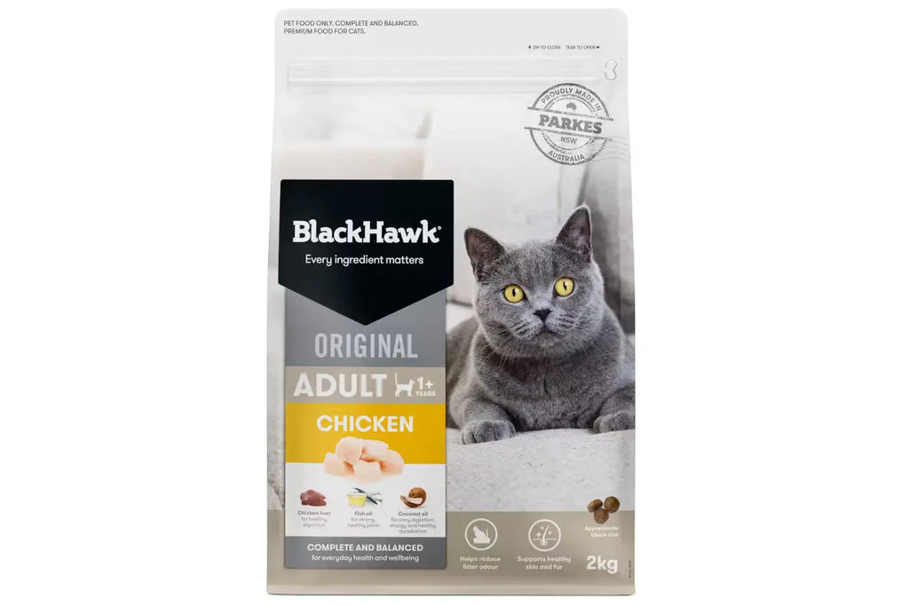 Black Hawk Adult Cat Chicken 2kg Dry Cat Food