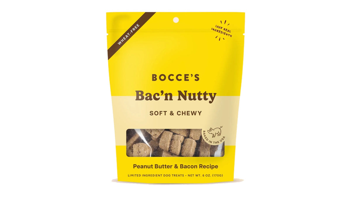Bocce's Bakery Bac'n Nutty Soft & Chewy 170g
