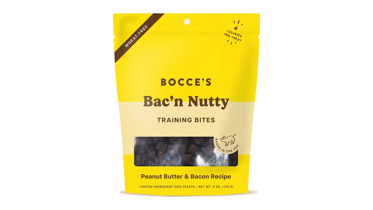 Bocce's Bakery Bac'n Nutty Training Bites 170g
