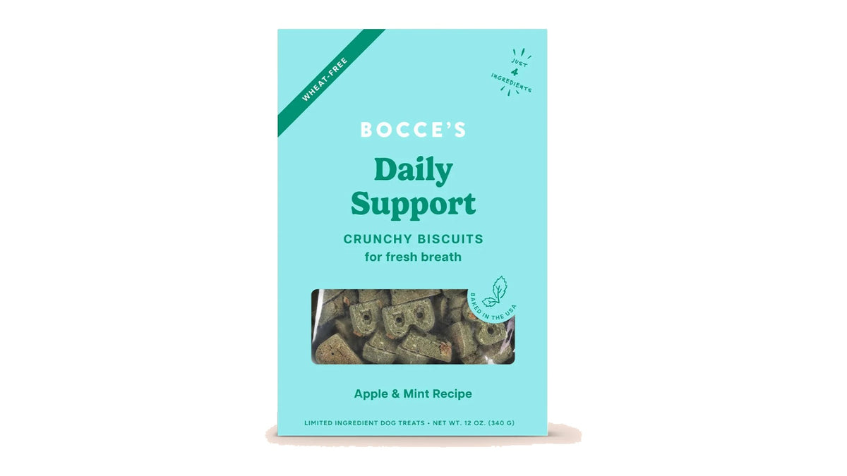 Bocce's Bakery Daily Support Fresh Breath Biscuits 340g