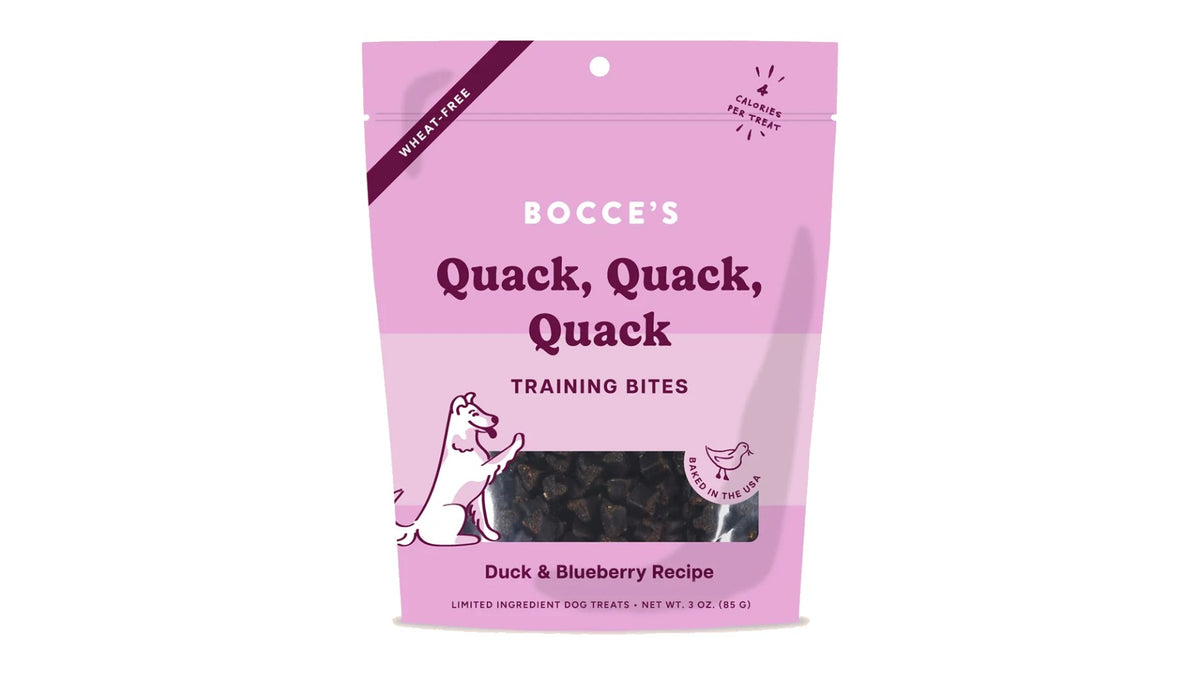 Bocce's Bakery Quack, Quack, Quack Training Bites 85g