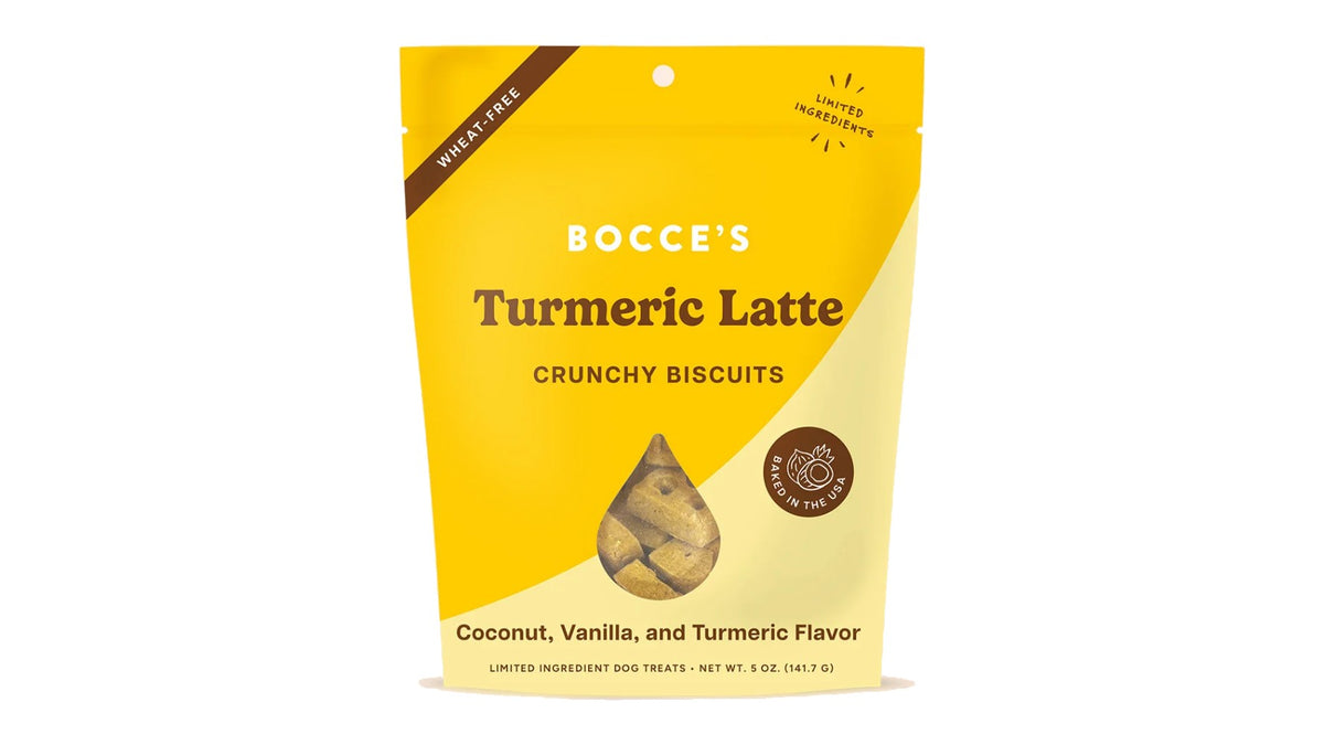 Bocce's Bakery Turmeric Latte Biscuits 142g