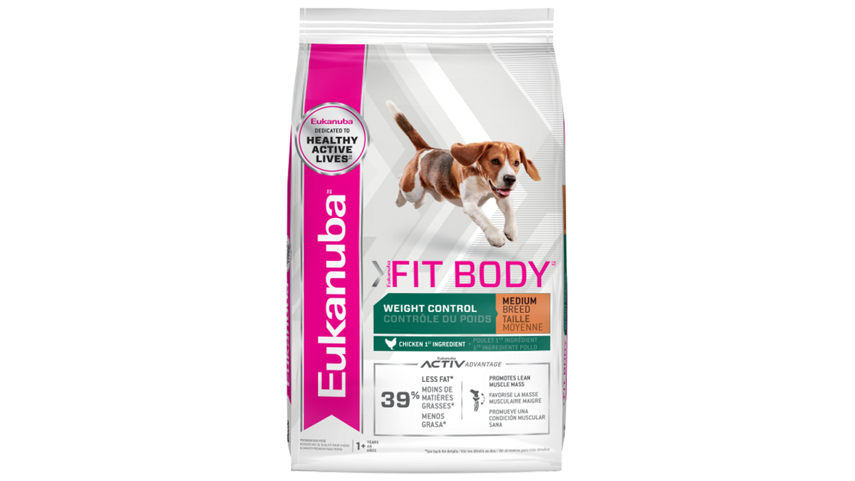 Eukanuba Adult Fit Body Weight Control Medium Breed Dry Dog Food