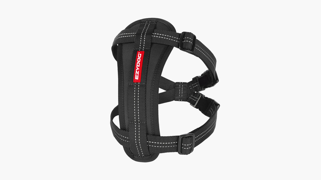EzyDog Essential Chest Plate Dog Harness – Black