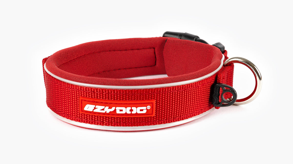EzyDog Neo Classic Dog Collar – Red