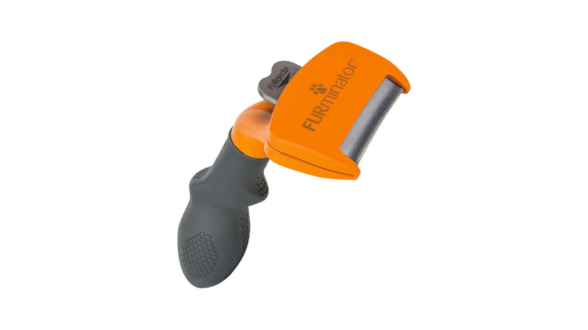 FURminator Undercoat deShedding Tool for Long Hair Dogs – Medium