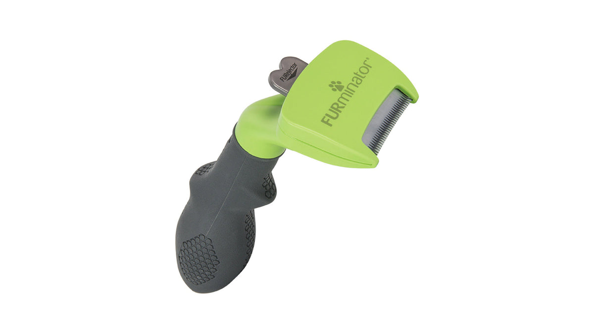 FURminator Undercoat deShedding Tool for Long Hair Dogs – Small