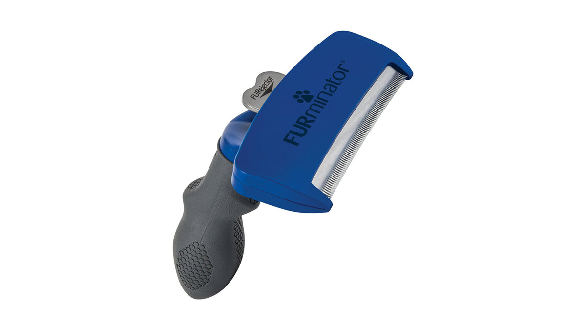 FURminator Undercoat deShedding Tool for Long Hair Dogs – Large