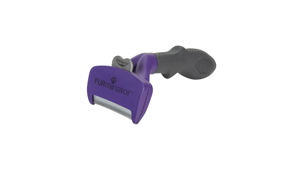 FURminator deShedding Tool for Long Hair Cats – Medium/Large