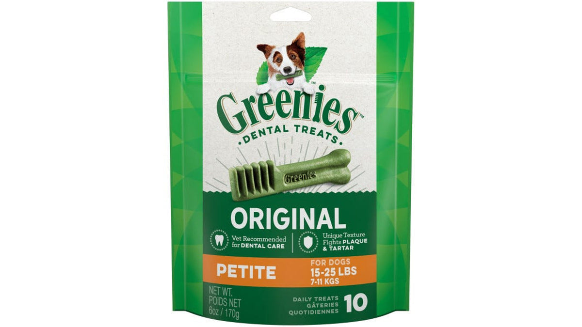 Greenies Original Petite Dental Dog Treats 170g