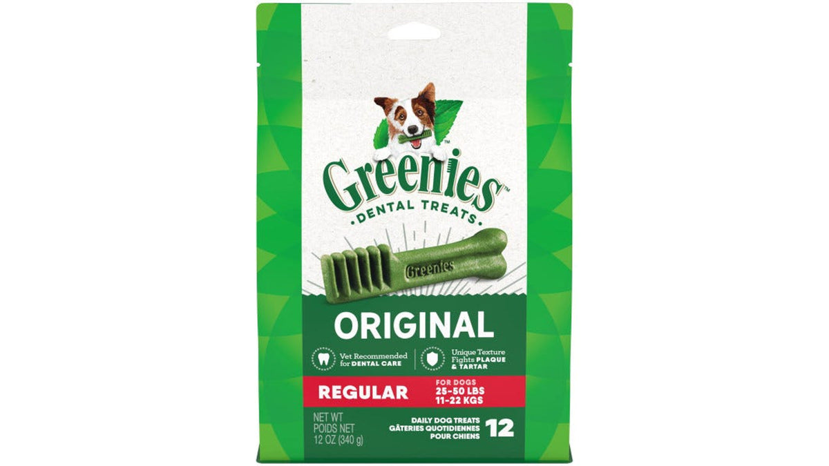 Greenies Original Regular Dental Dog Treats 340g