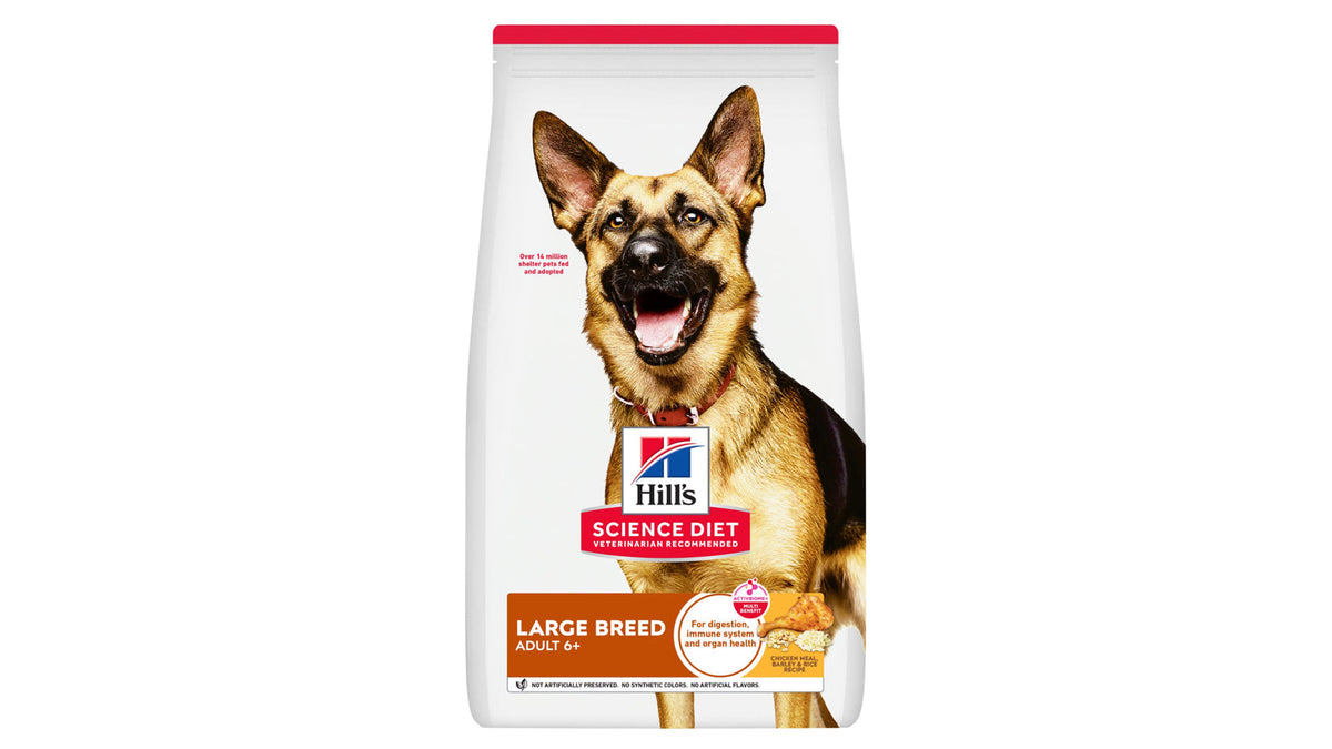 Hill's Science Diet Adult 6+ Large Breed Chicken Meal, Barley & Rice Dry Dog Food