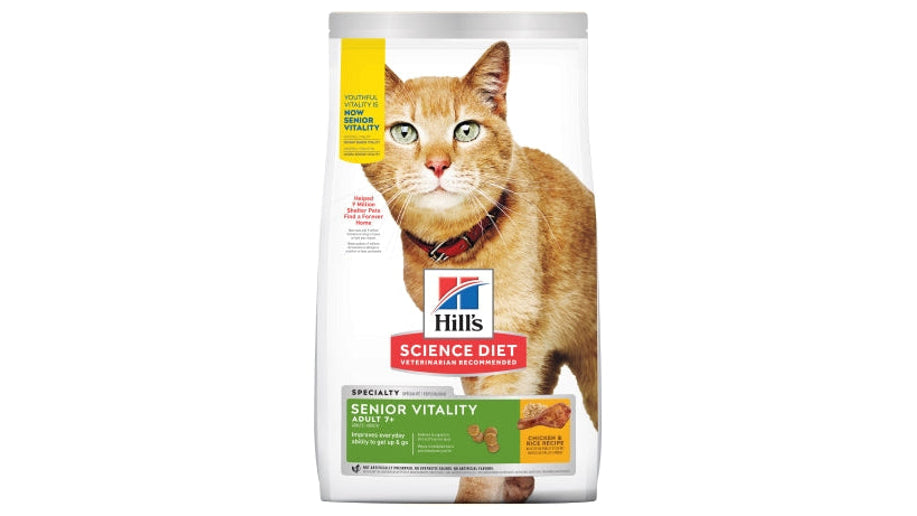 Hill's Science Diet Adult 7+ Senior Vitality Dry Cat Food