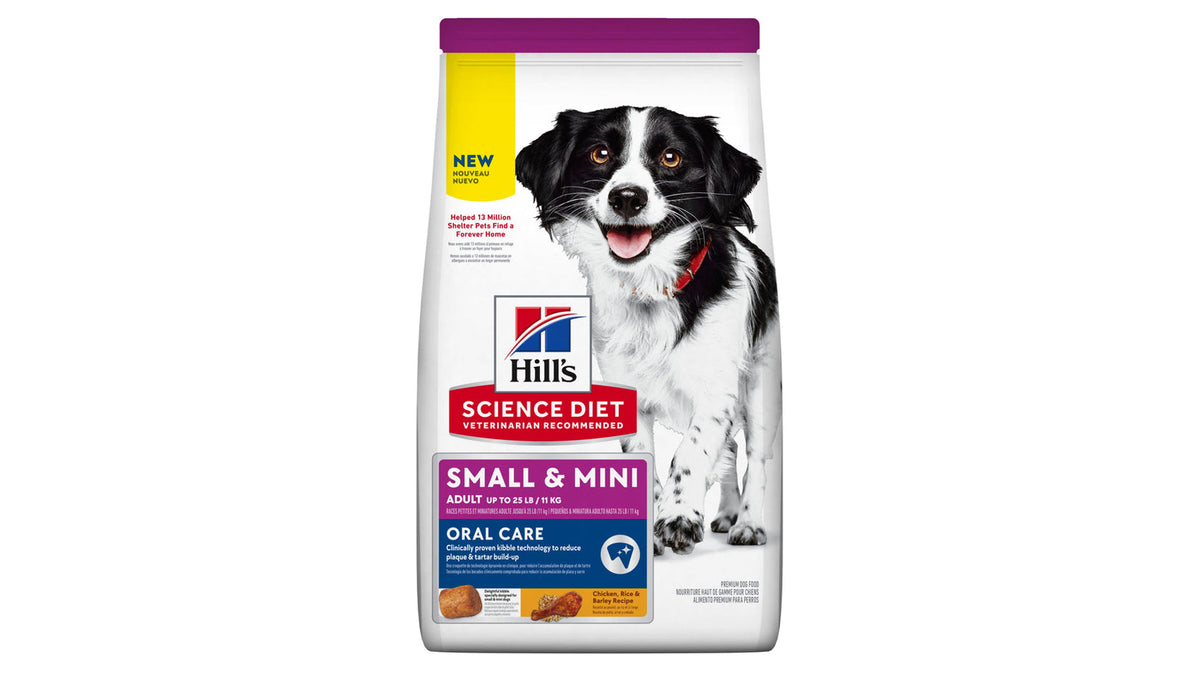 Hill's Science Diet Adult Oral Care Small & Mini Dry Dog Food