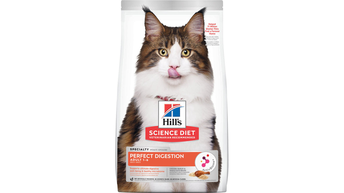 Hill's Science Diet Adult Perfect Digestion Dry Cat Food
