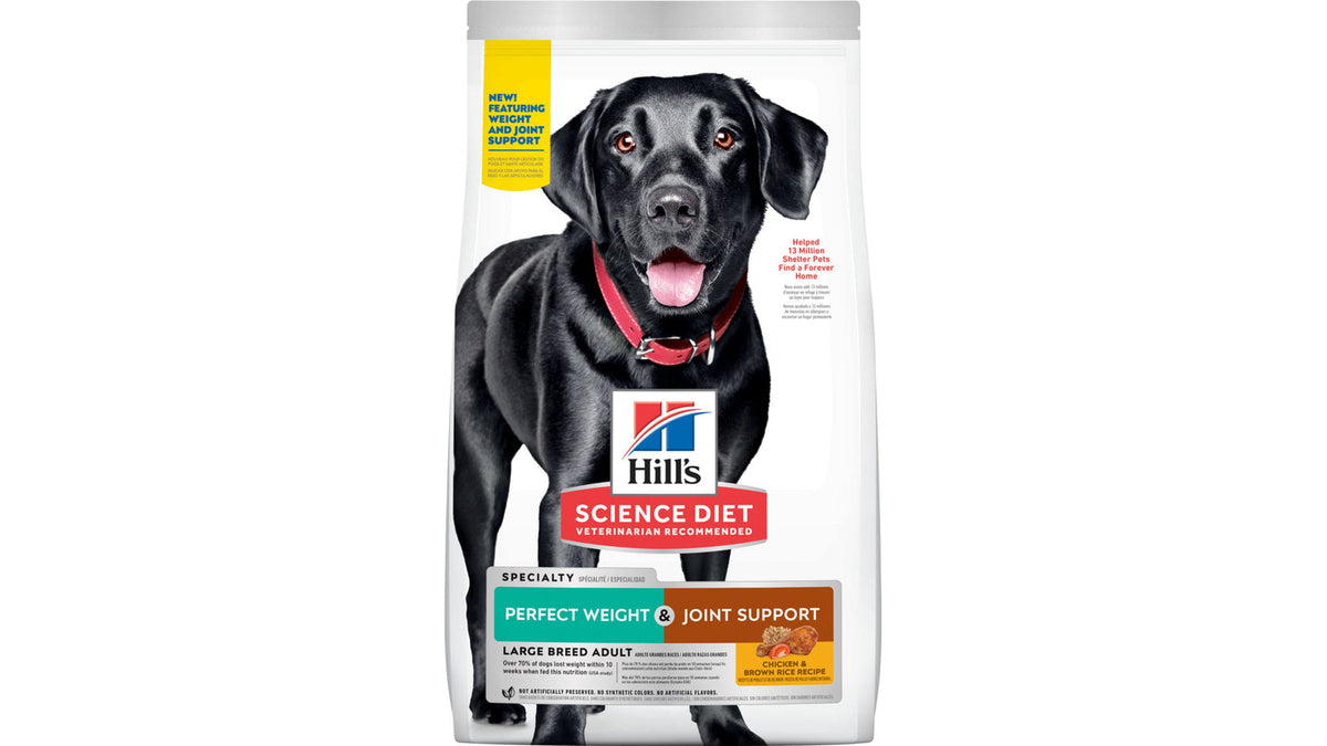 Hill's Science Diet Adult Perfect Weight & Joint Support Large Breed Dry Dog Food