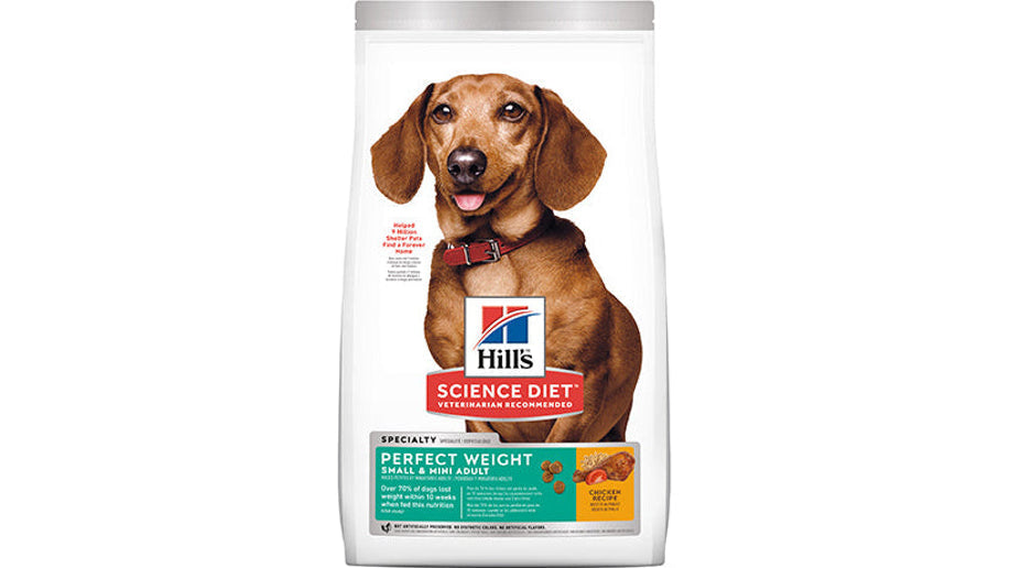 Hill's Science Diet Adult Perfect Weight Small & Mini Dry Dog Food