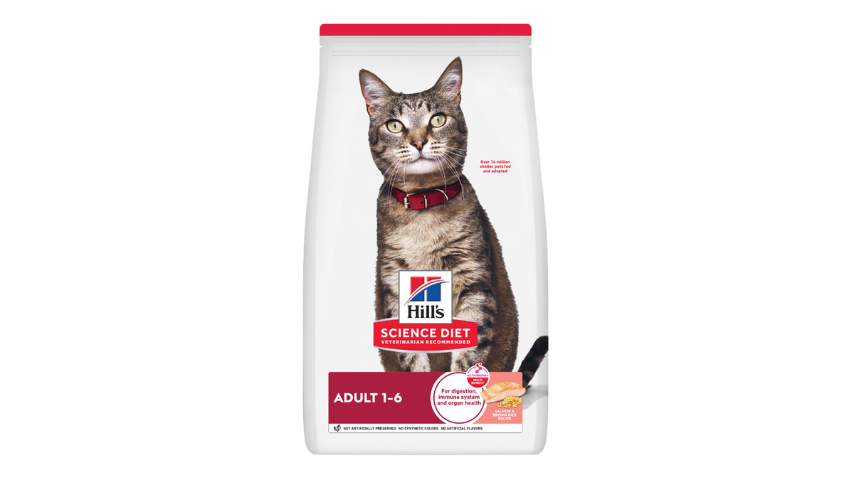 Hill's Science Diet Adult Salmon & Brown Rice Dry Cat Food