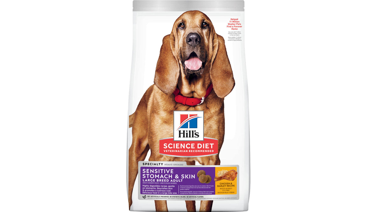 Hill's Science Diet Adult Sensitive Stomach & Skin Large Breed Dry Dog Food