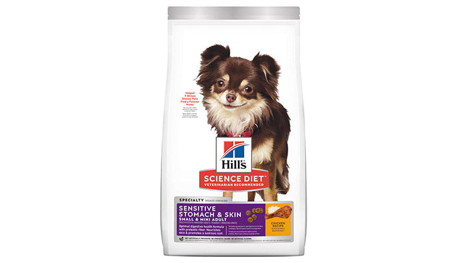 Hill's Science Diet Adult Sensitive Stomach & Skin Small & Mini Dry Dog Food