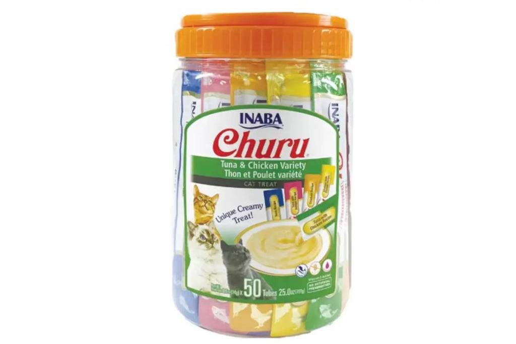 Inaba Churu Chicken & Tuna Varieties For Cats Cat Treats