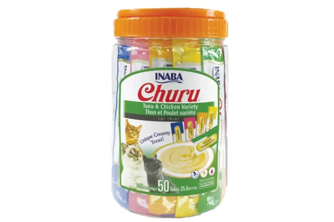 Inaba Churu Chicken & Tuna Varieties For Cats Cat Treats